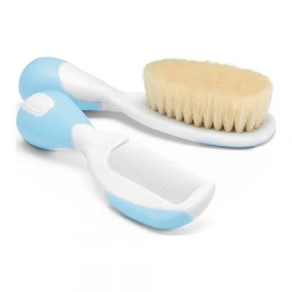 Chicco Fırça Ve Tarak Seti 0 Ay+ Mavi - Resim 2