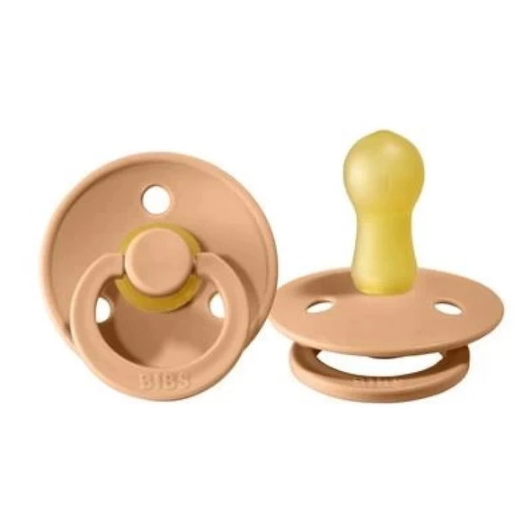 Bibs Colour Kauçuk Emzik 0-6 Ay Peach ürün görseli 1