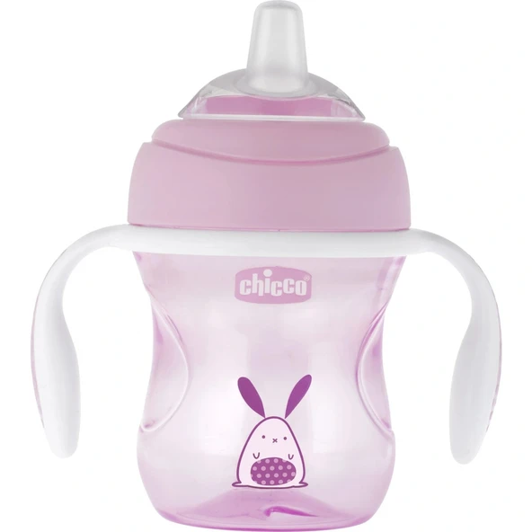 Chicco Yumuşak Uçlu Geçiş Bardağı 4 Ay+ Erkek ürün görseli 1