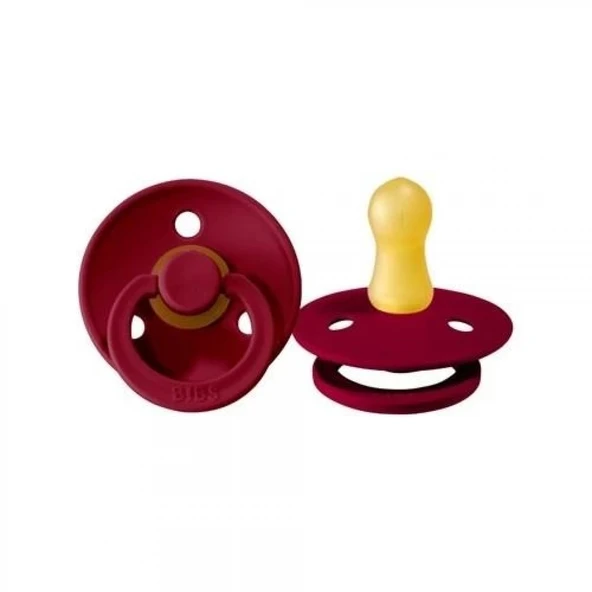 Bibs Colour Kauçuk Emzik 0-6 Ay Ruby ürün görseli 1