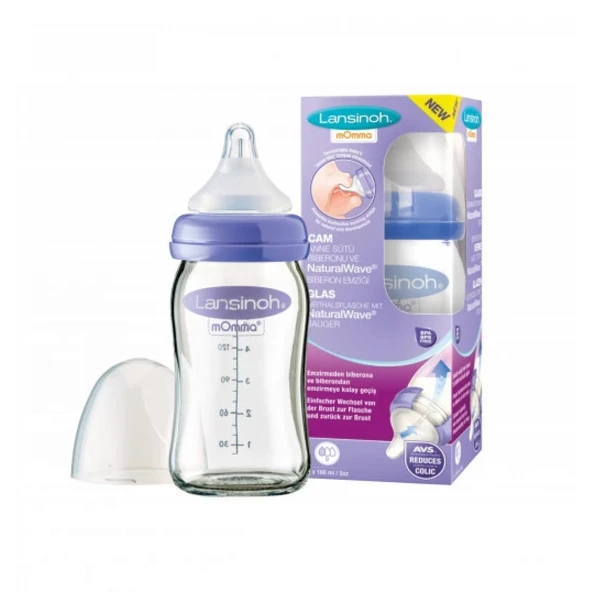 Lansinoh Cam Biberon 160 Ml ürün görseli 1