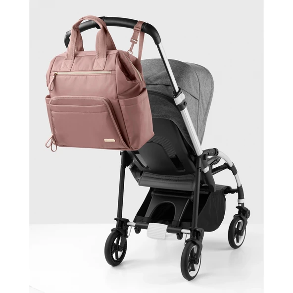 Skip Hop Main Frame El Çantası Pembe - Resim 7