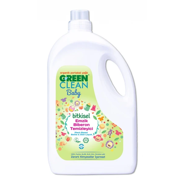Green Clean Baby Bitkisel Emzik Biberon Temizleyici 2750 Ml ürün görseli 1