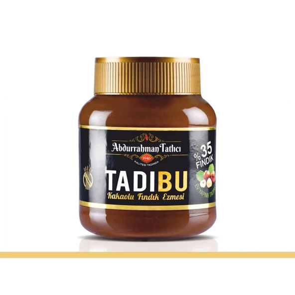 Abdurrahman Tatlıcı Tadıbu Kakaolu Fındık Ezmesi 330 Gr ürün görseli 1