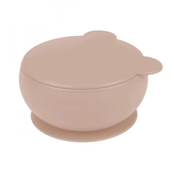 Oioi Silikon Kapaklı Kase Bubble Beige ürün görseli 1