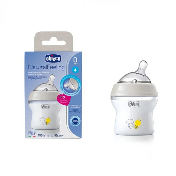 Chicco Naturalfeeling Pp Biberon 0 Ay+ 150 Ml - Resim 4