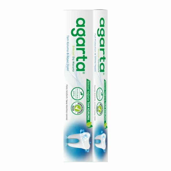 Agarta Doğal Diş Macunu 100 Ml Bitki Özlü - Resim 3