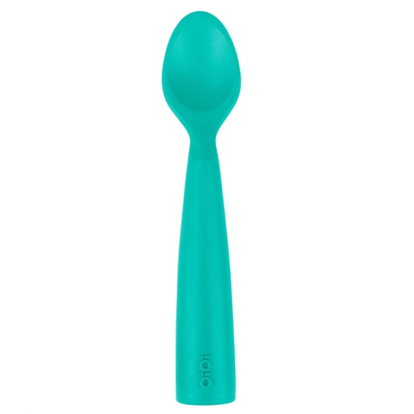 Oioi Nam Nam Silikon Mama Kaşığı Aqua Green ürün görseli 1