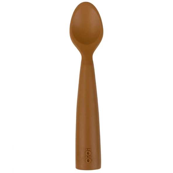 Oioi Nam Nam Silikon Mama Kaşığı Woody Brown ürün görseli 1