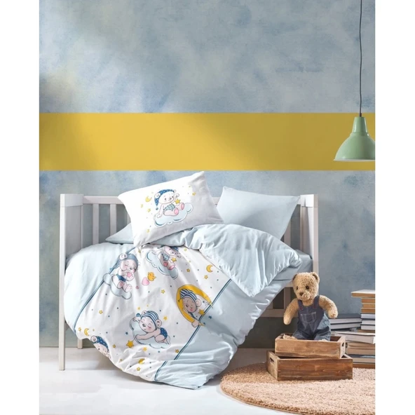 Cotton Box Ranforce Bebek Nevresim Takımı Bear ürün görseli 1