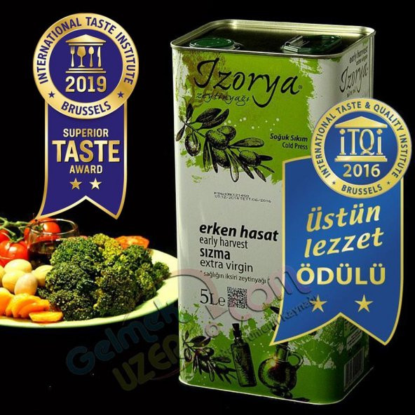 Erken Hasat Zeytinyağı Soğuk Sıkma 5L ürün görseli 1