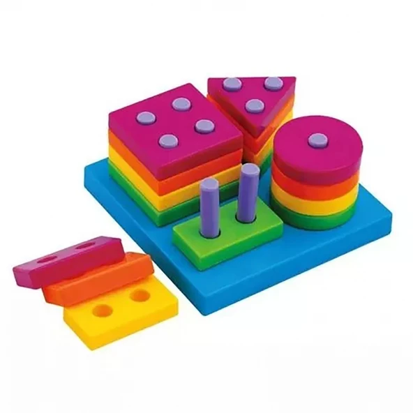 Kiki Geometrik Şekiller Bulmaca Ae-1410 - Resim 3