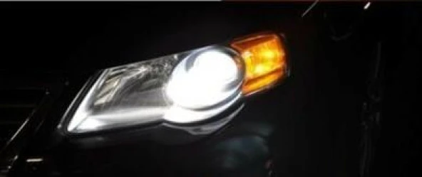 BMW E39 E46 E60 E90 X5  PLAKA LAMBASI TURUNCU LED AMPULÜ - Resim 3