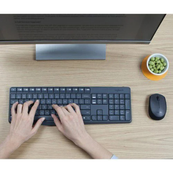 Logitech MK235 Kablosuz Klavye Mouse Seti 920-007925 - Resim 5