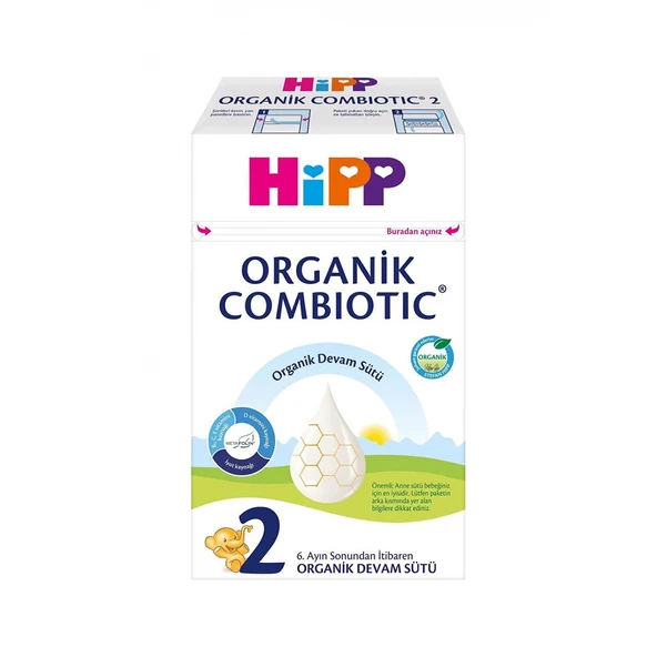 Hipp 2 Organik Combiotic Bebek Sütü 600 Gr ürün görseli 1