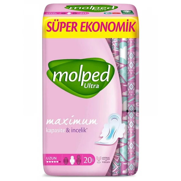Molped Ultra Anatomik Uzun Ped Süper Eko 20'li ürün görseli 1