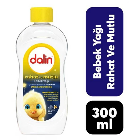 Dalin Rahat Ve Mutlu Bebek Yağı 300 Ml ürün görseli 1