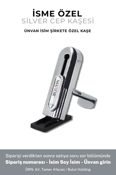 Silver Cep Kaşesi, Elbise İsim Ve Kıyafet, Defter Kitap Kaşesi Anaokulu Kreş Etiket, Öğrenci Kaşesi ürün görseli 1
