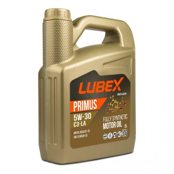 Lubex Primus C3-LA 5W-30 5 Lt Partiküllü Motor Yağı ürün görseli 1