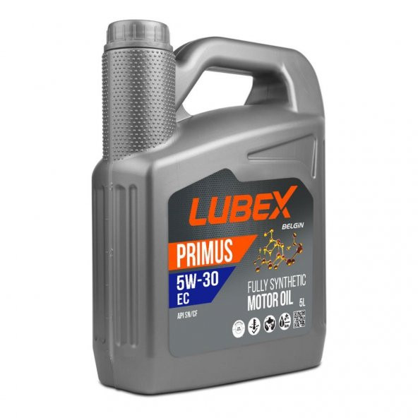 Lubex Primus EC 5W-30 5 Lt Tam Sentetik Motor Yağı ürün görseli 1