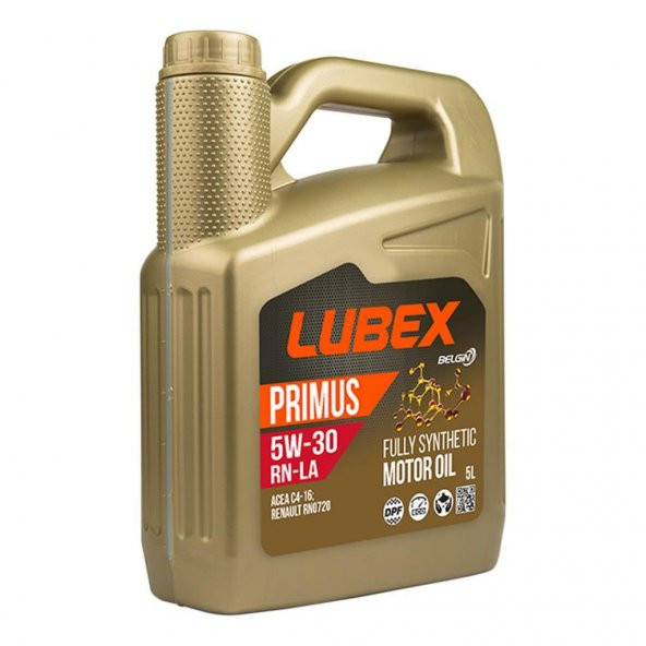 Lubex Primus RN-LA 5W-30 5 Lt Partiküllü Motor Yağı ürün görseli 1