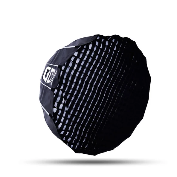 GDX QPG90 Parabolik Softbox 90cm Hızlı Kurulum Gridli Bowens Mount Video Işık Şekillendirici ürün görseli 1