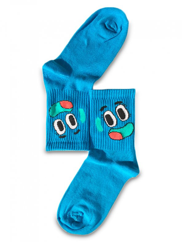 HI-SOCKS DESENLİ RENKLİ 5'Lİ ÇORAP SETİ - Resim 2