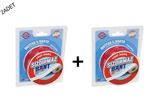 3M Su Sızdırmaz Bant Mutfak Lavabo Pencere Tezgah Sızdırmazlık Bandı 22mmX3,35 MT-2Adet ürün görseli 1