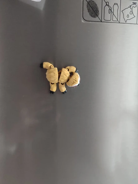 Sevimli Hareketli Tembel Hayvan Sloth Magnet ürün görseli 1
