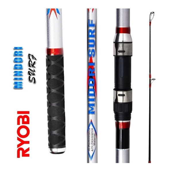 Ryobi Midori Surf 390cm 100-250gr 3 Parça Olta Kamışı ürün görseli 1