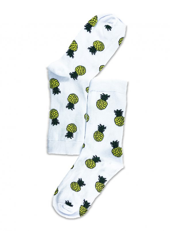 HI-SOCKS DESENLİ RENKLİ 6'LI ÇORAP SETİ - Resim 4
