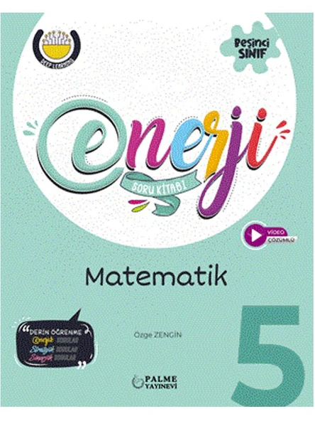 PALME 5.SINIF ENERJİ MATEMATİK SORU KİTABI*YENİ* ürün görseli 1