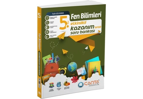 Çanta Yayınları Fen Bilimleri 5. Sınıf Etkinlikli Sorun Bankası Güncel Basım ürün görseli 1