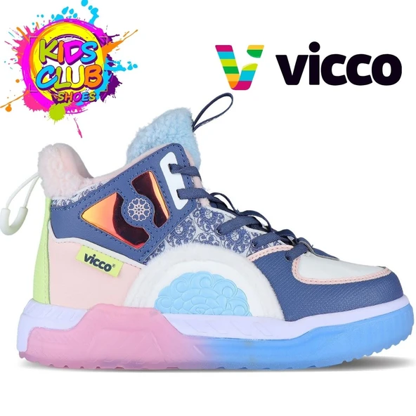 Vicco Mei İçi Polarlı Ortopedik Boğazlı Çocuk Spor Ayakkabı ürün görseli 1
