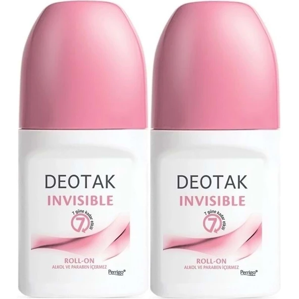 Deotak Roll-On 35ML Invısıble (Women/Kadın) (2 Li Set) ürün görseli 1