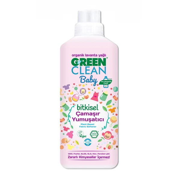 Green Clean Baby Bitkisel Çamaşır Yumuşatıcı 1000 Ml ürün görseli 1