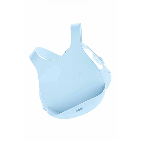 Oioi Silikon Mama Önlüğü Mineral Blue ürün görseli 1