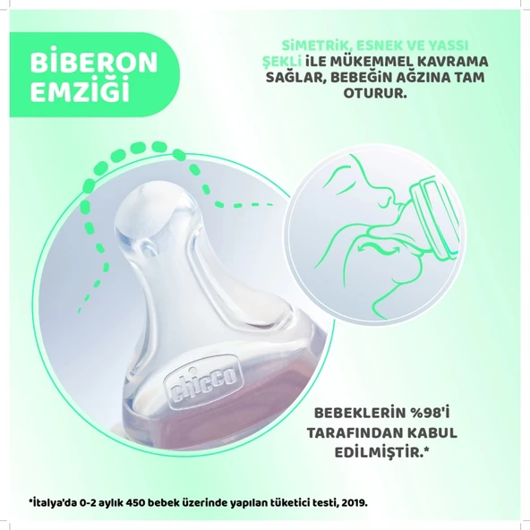 Chicco Perfect 5 Antikolik Biberon Pp 240 Ml Boy - Resim 7