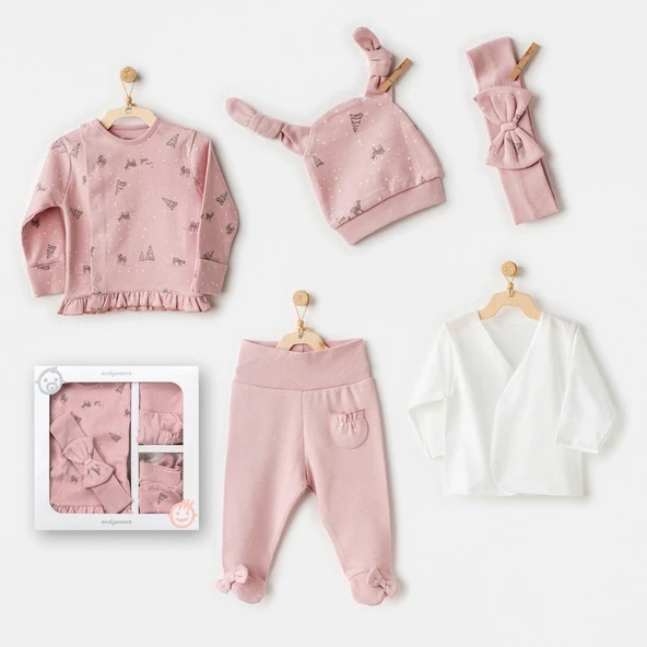 Andywawa Ac25040 Puppy Gazelle 5'li Hastane Çıkışı Pink ürün görseli 1