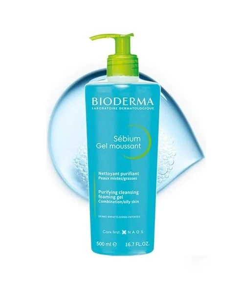 Bioderma Sebium Foaming Jel 500 Ml ürün görseli 1
