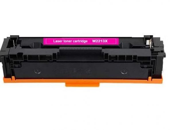 HP  UYUMLU W2213X(207X)CHIPLI KIRMIZI MUADİL TONER 2.450 syf ürün görseli 1
