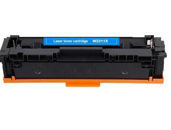 HP UYUMLU  W2211X(207X)CHIPLI  MAVİ MUADİL TONER 2.450 syf ürün görseli 1