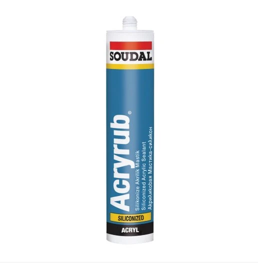 SOUDAL SİLİKONİZE MASTİK 500 GR BEYAZ (2 ADET ) ürün görseli 1