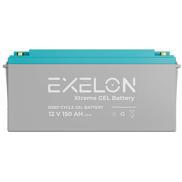 Exelon 12 Volt 150 Amper Jel Akü Derin Döngü Deep Cycle ürün görseli 1