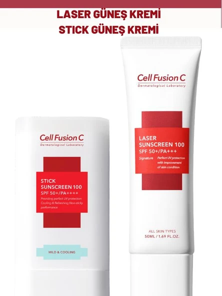 Cell Fusion C Laser Güneş Kremi ve Stick Güneş Kremi ürün görseli 1