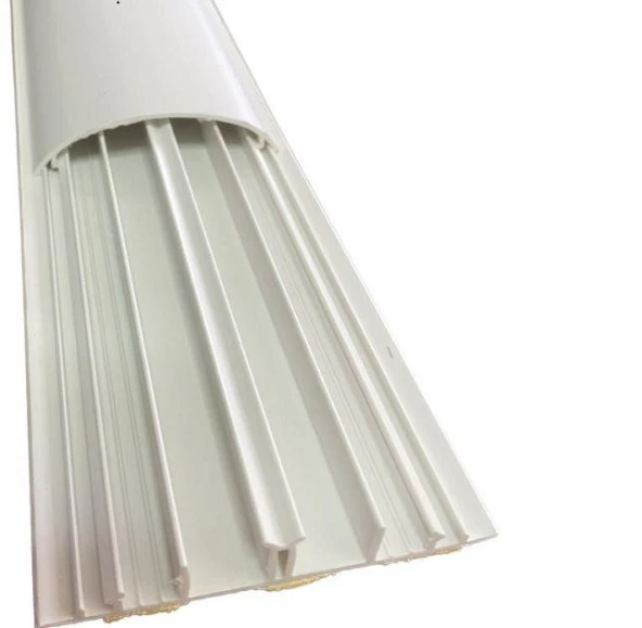 Sert Plastik 90X20 Balık Sırtı Kablo Kanalı Yapışkanlı 2 Mt Beyaz ürün görseli 1
