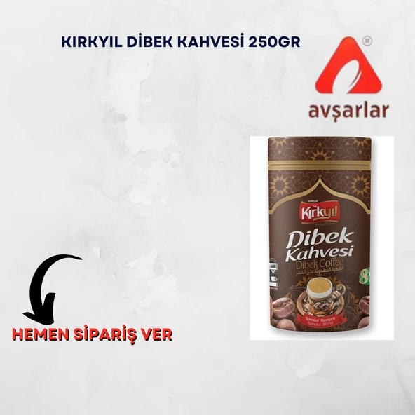 Kırkyıl Dibek Kahvesi 250 gr Silindir Kutu ürün görseli 1