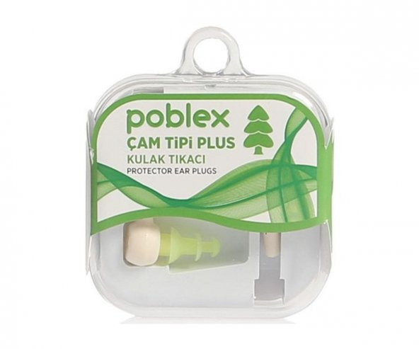 Poblex Çam Tipi Plus Kulak Tıkacı ürün görseli 1