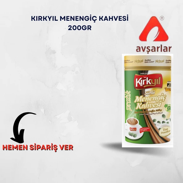 Kırkyıl Sütlü Menengiç Kahvesi 200 gr Silindir Kutu ürün görseli 1