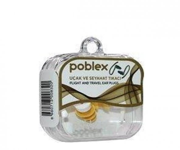 Poblex Uçak ve Seyahat Tıkacı ürün görseli 1